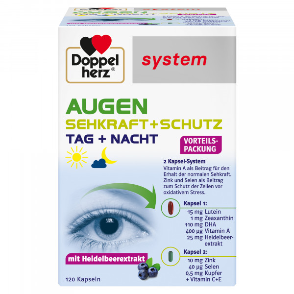 Abbildung für DOPPELHERZ  Augen Sehkraft + Schutz Tag und Nacht