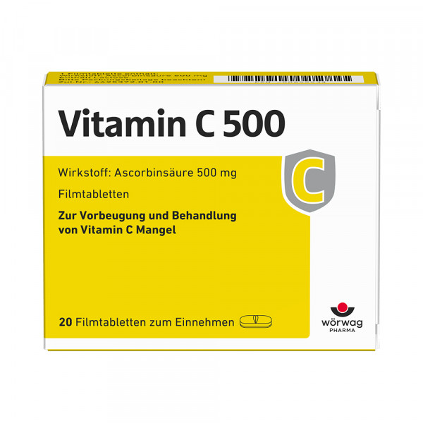 Abbildung für VITAMIN C 500 Filmtabletten