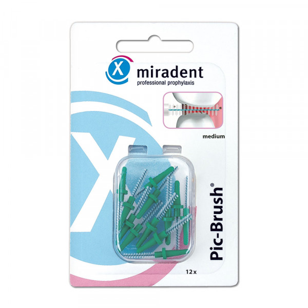 Abbildung für MIRADENT Interd.Pic-Brush Ersatzb.medium grün