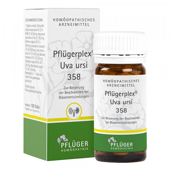 Abbildung für PFLÜGERPLEX Uva Ursi 358 Tabletten