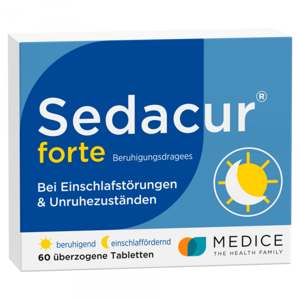 Abbildung für SEDACUR forte Beruhigungsdragees