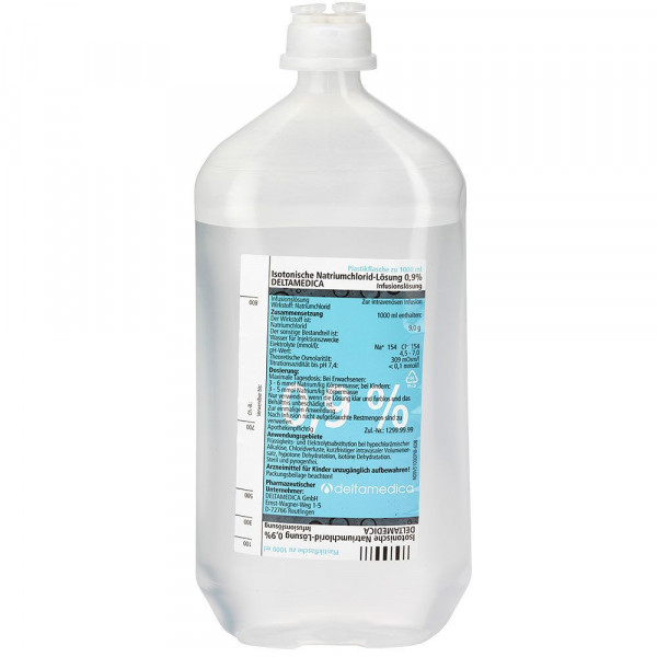 Abbildung für ISOTONISCHE NaCl 0,9% DELTAMEDICA Inf.-Lsg.Plastik