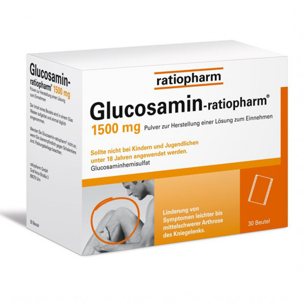 Abbildung für GLUCOSAMIN-RATIOPHARM 1500 mg Plv.z.H.e.L.z.Einn.
