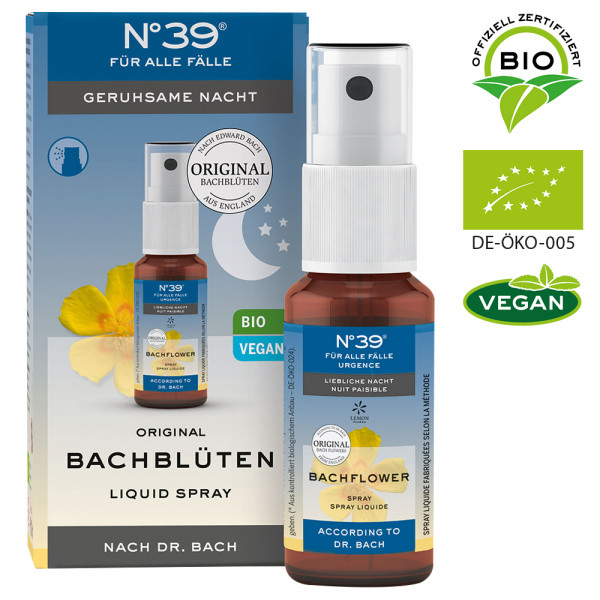 Abbildung für BACHBLÜTEN Notfall No.39 Spray Nacht BIO