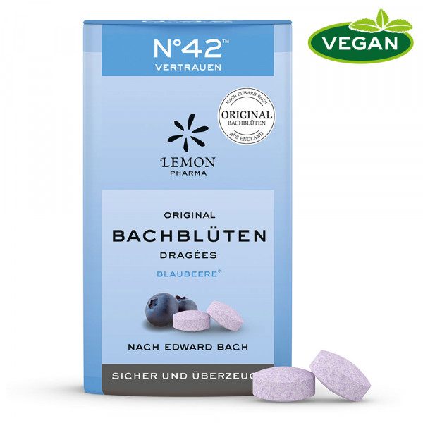 Abbildung für BACHBLÜTEN No.42 Vertrauen Dragees nach Dr.Bach