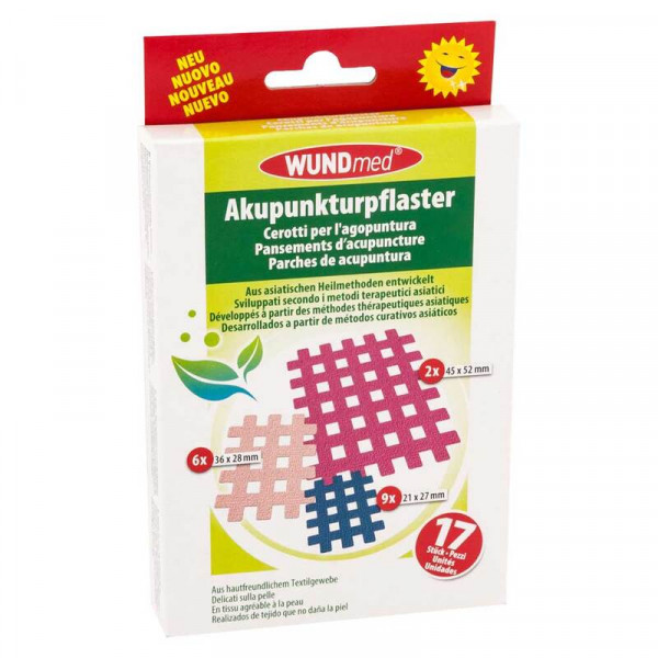 Abbildung für WUNDmed AKUPUNKTUR-PFLASTER 3 Größen sortiert