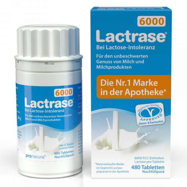 Abbildung für LACTRASE 6.000 FCC Tbl.Klickspender Nachfüllpack