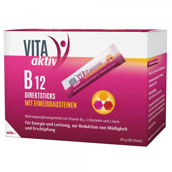 Abbildung für VITA AKTIV B12 Direktsticks mit Eiweißbausteinen