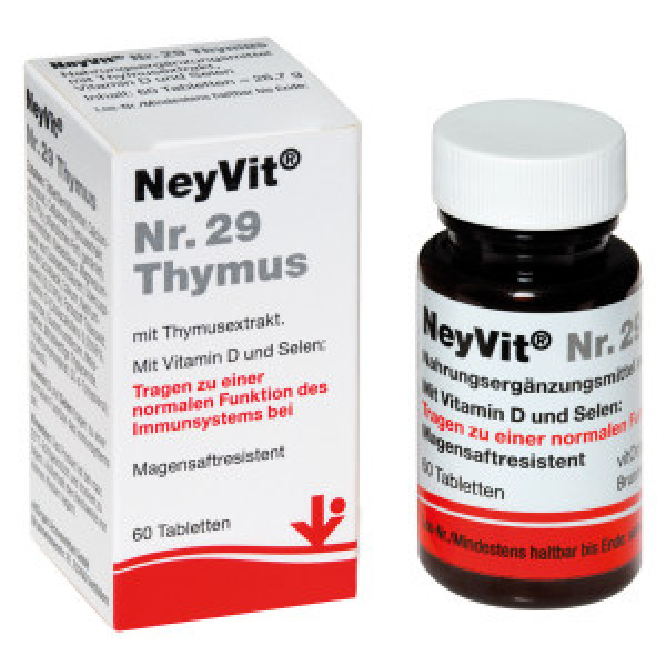 Abbildung für NEYVIT Nr.29 Thymus magensaftresistente Tabletten