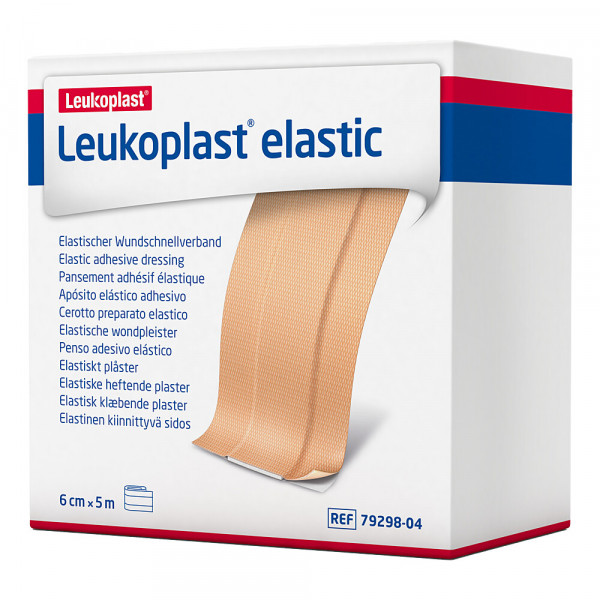 Abbildung für LEUKOPLAST Elastic Pflaster 6 cmx5 m Rolle