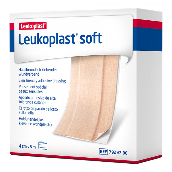 Abbildung für LEUKOPLAST soft Pflaster 4 cmx5 m Rolle