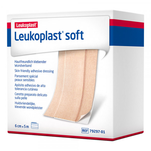 Abbildung für LEUKOPLAST soft Pflaster 6 cmx5 m Rolle