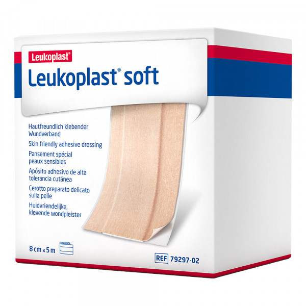 Abbildung für LEUKOPLAST soft Pflaster 8 cmx5 m Rolle