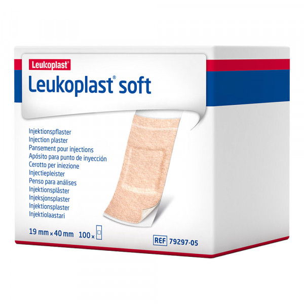 Abbildung für LEUKOPLAST soft Injektionspflaster Strips 19x40 mm