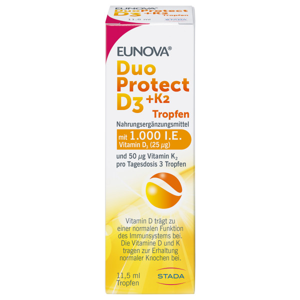 Abbildung für EUNOVA DuoProtect D3+K2 1000 I.E./50 μg Tropfen