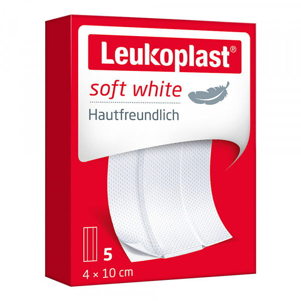 Abbildung für LEUKOPLAST soft white Pflaster 4x10 cm