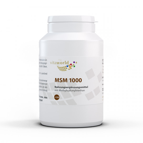 Abbildung für MSM 1000 Tabletten
