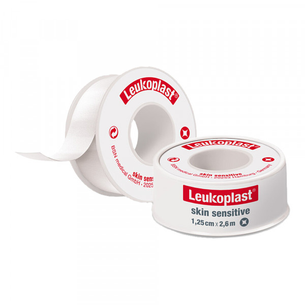 Abbildung für LEUKOPLAST Skin Sensitive 1,25 cmx2,6 m m.Schutzr.