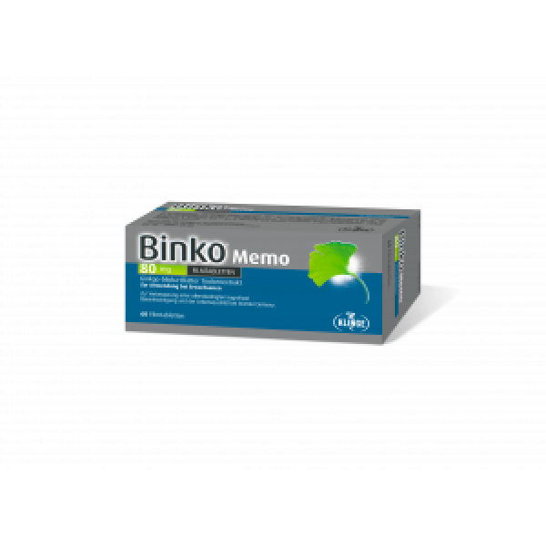 Abbildung für BINKO Memo 80 mg Filmtabletten