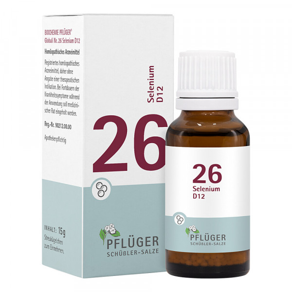 Abbildung für BIOCHEMIE Pflüger 26 Selenium D 12 Globuli