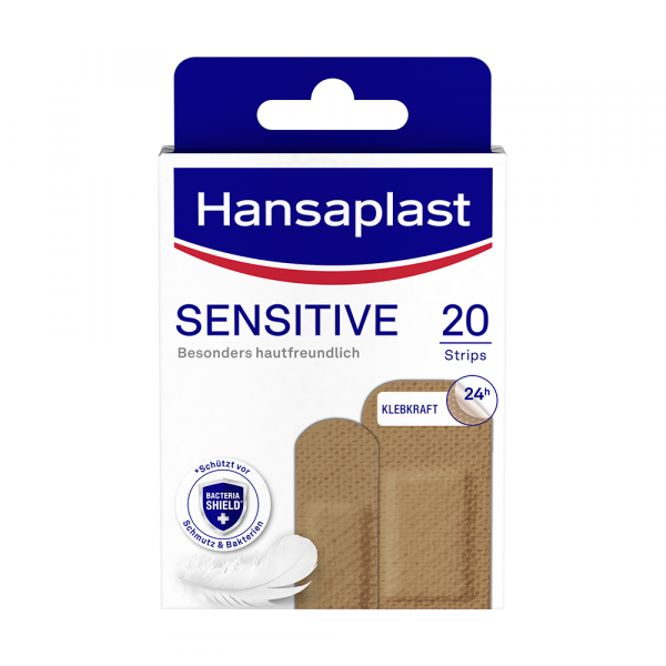 Abbildung für HANSAPLAST Sensitive Pflasterstrips hautton medium
