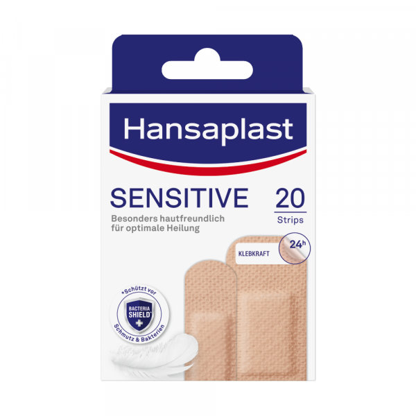 Abbildung für HANSAPLAST Sensitive Pflasterstrips hautton light