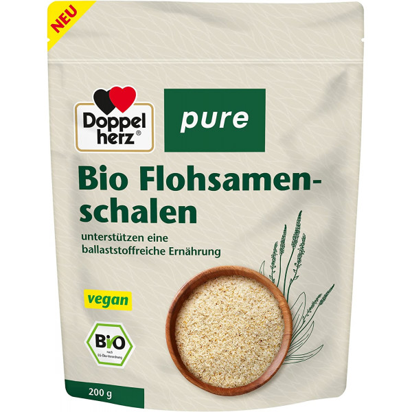 Abbildung für DOPPELHERZ Bio Flohsamenschalen pure Pulver