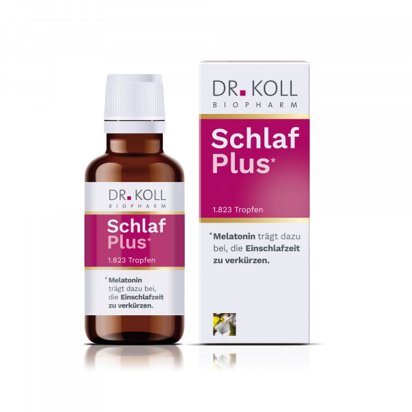 Abbildung für SCHLAF PLUS Dr.Koll Gemmo Silberlinde Melatonin