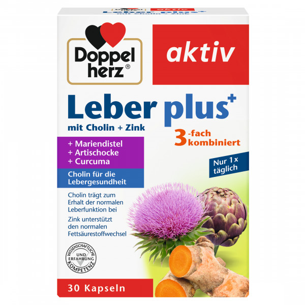 Abbildung für DOPPELHERZ Leber plus Kapseln
