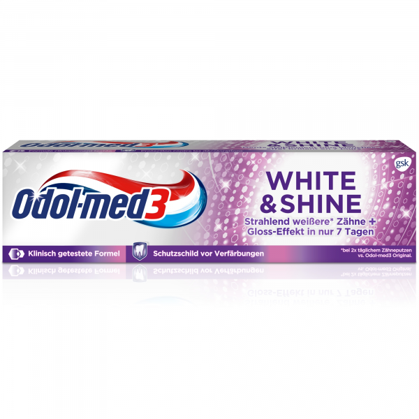 Abbildung für Zahnpasta White & Shine, Whitening/Zähne aufhellen, 75ml
