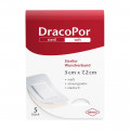 DRACOPOR sensitiv 5x7,2 cm steril m.Silikonkleber