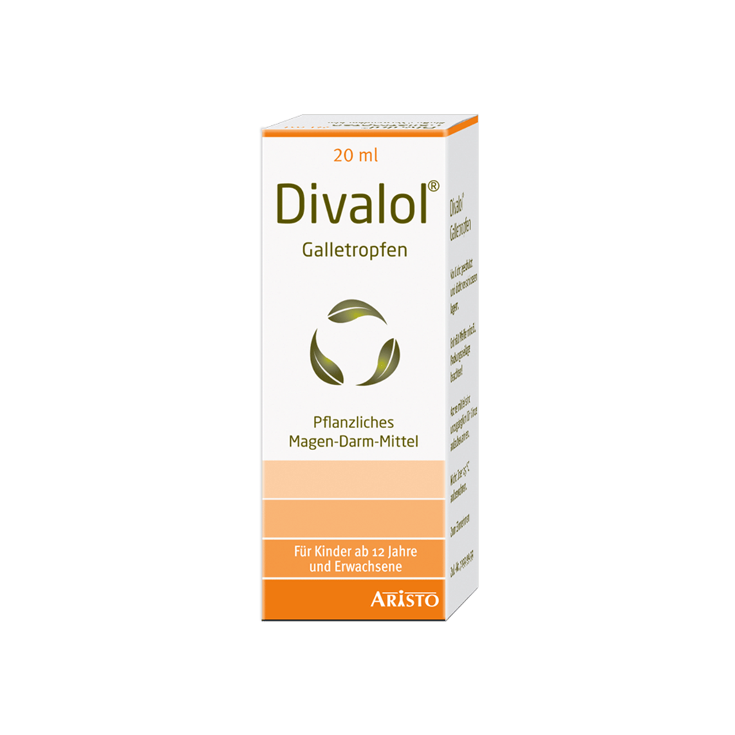 DIVALOL Galletropfen Abbildung für DIVALOL Galletropfen