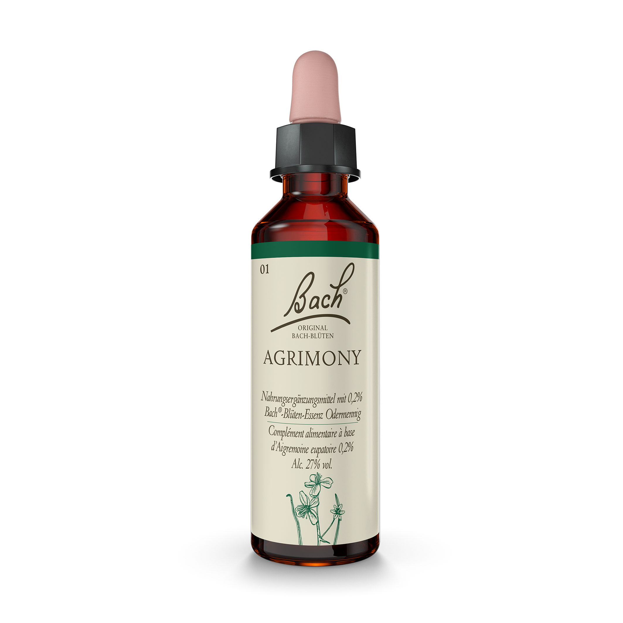 Original Bachblüten Agrimony 20ml Abbildung für Original Bachblüten Agrimony 20ml