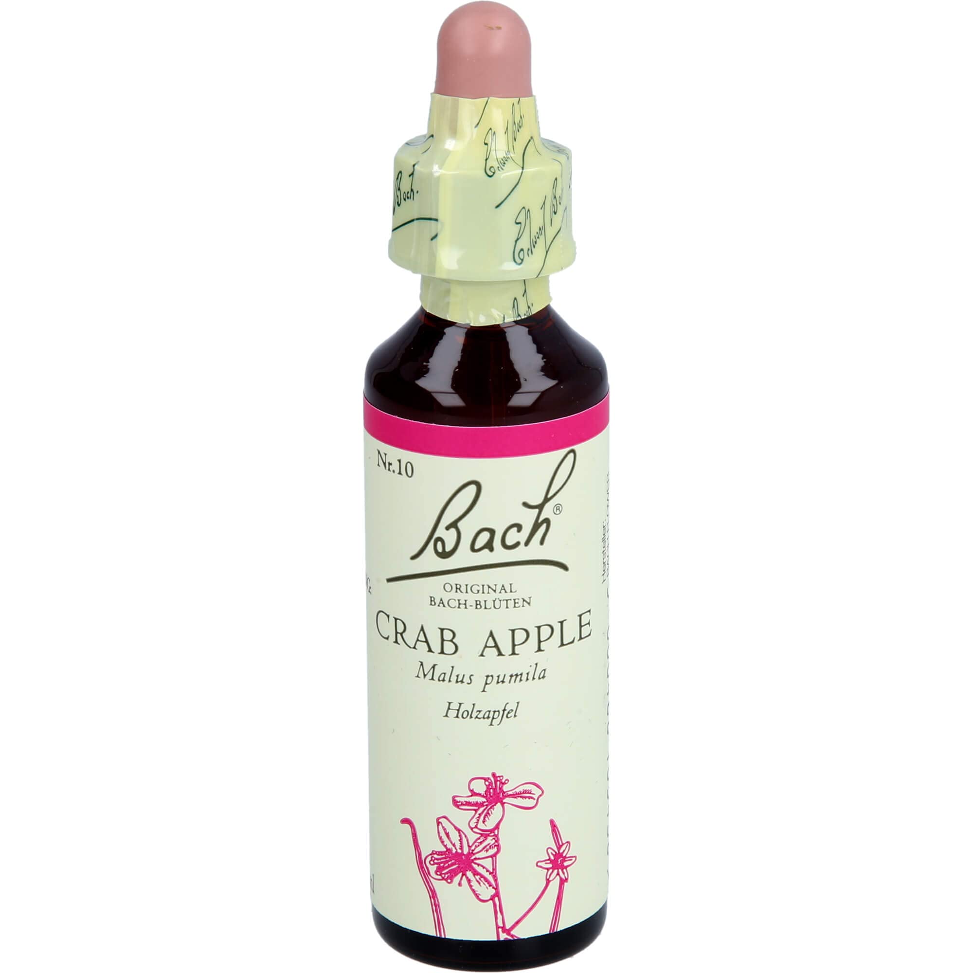 Original Bachblüten Crab Apple 20ml Abbildung für Original Bachblüten Crab Apple 20ml