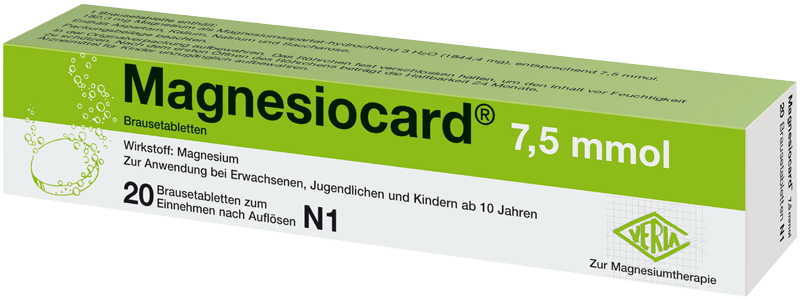 Magnesiocard® 7,5 mmol Abbildung für Magnesiocard® 7,5 mmol