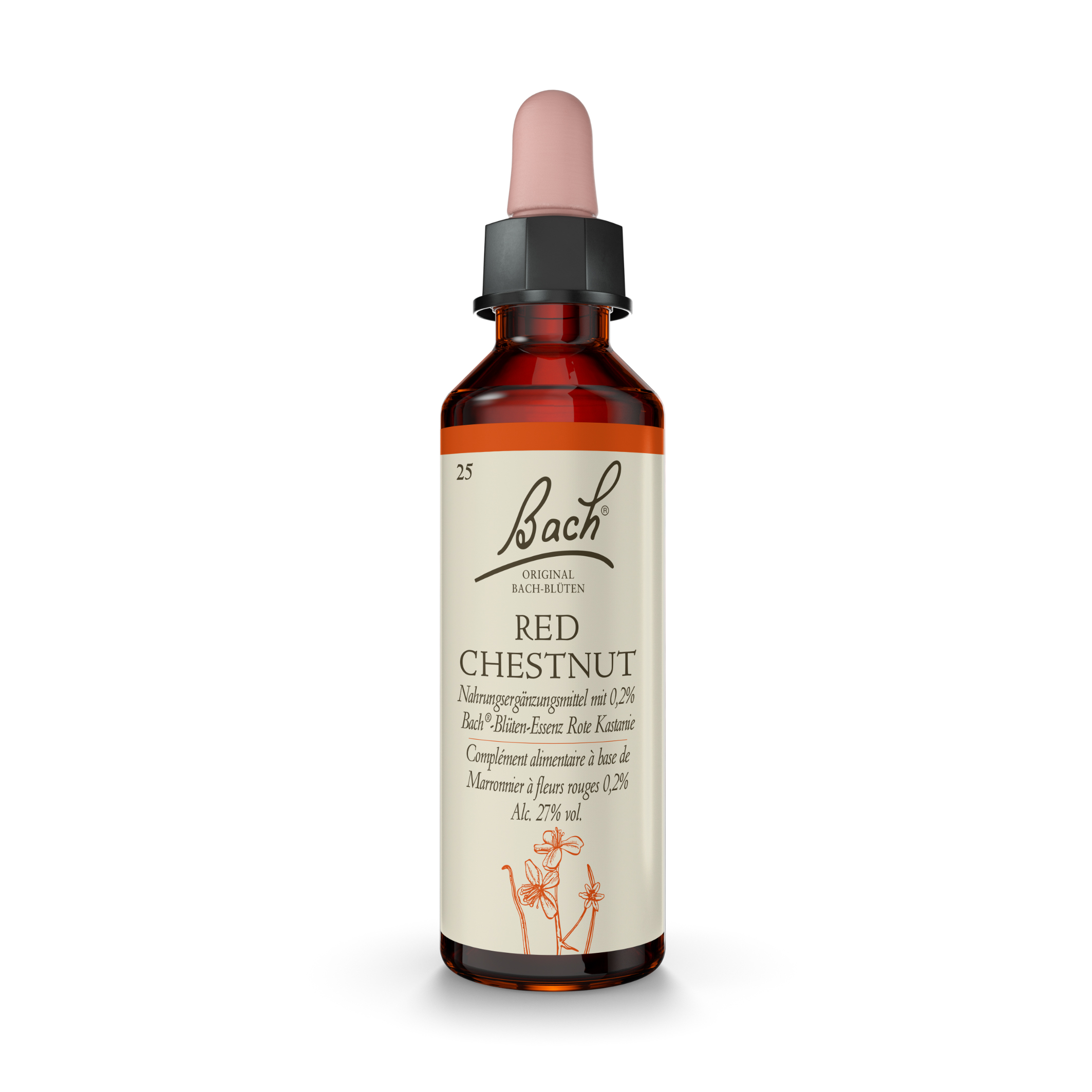Original Bachblüten Red Chestnut 20ml Abbildung für Original Bachblüten Red Chestnut 20ml