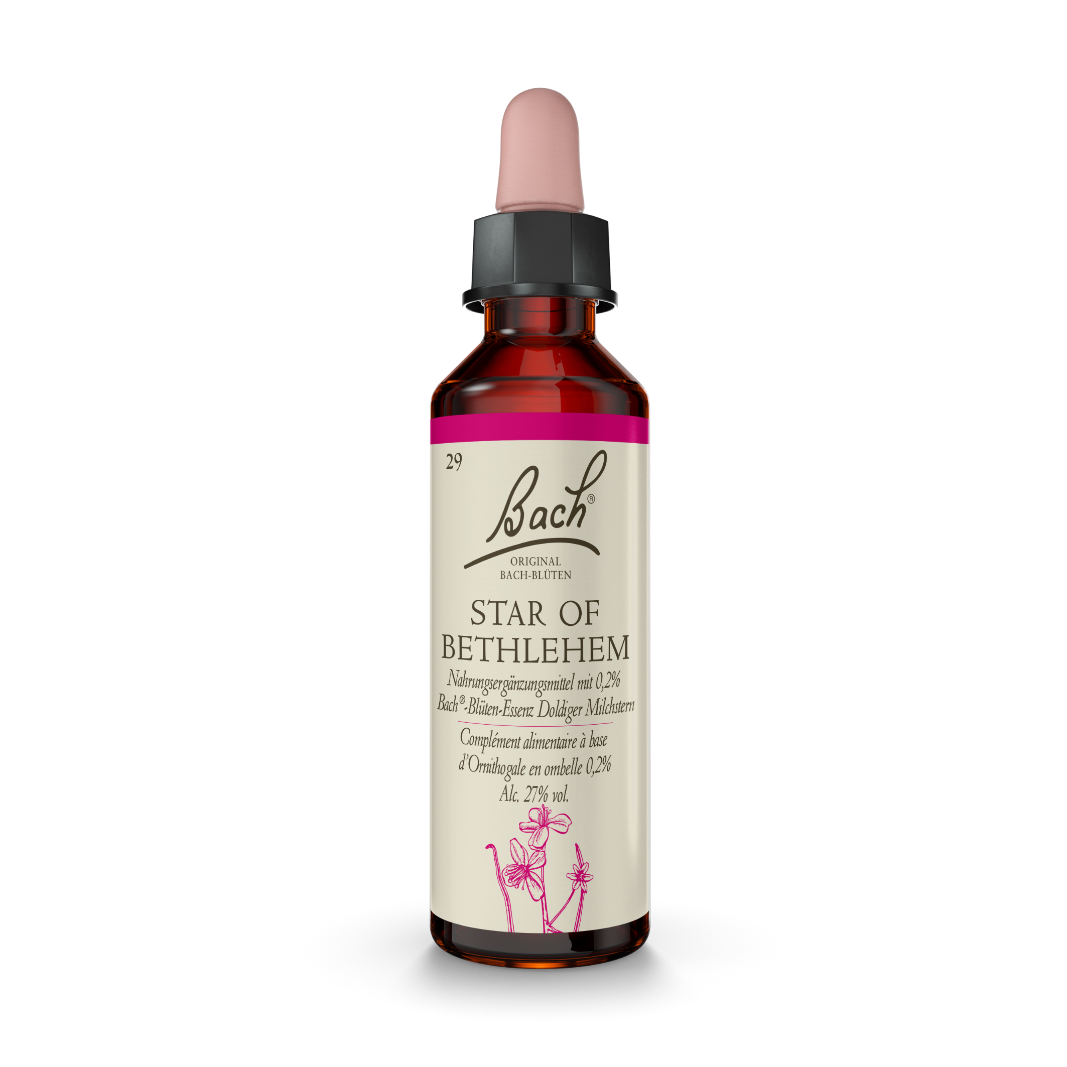 Original Bachblüten Star of Bethlehem 20ml Abbildung für Original Bachblüten Star of Bethlehem 20ml