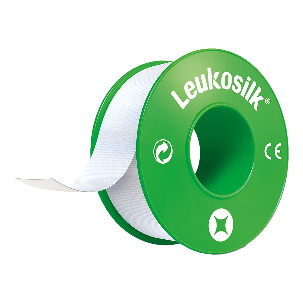 LEUKOSILK 1,25 cmx5 m Blisterkarte Abbildung für LEUKOSILK 1,25 cmx5 m Blisterkarte
