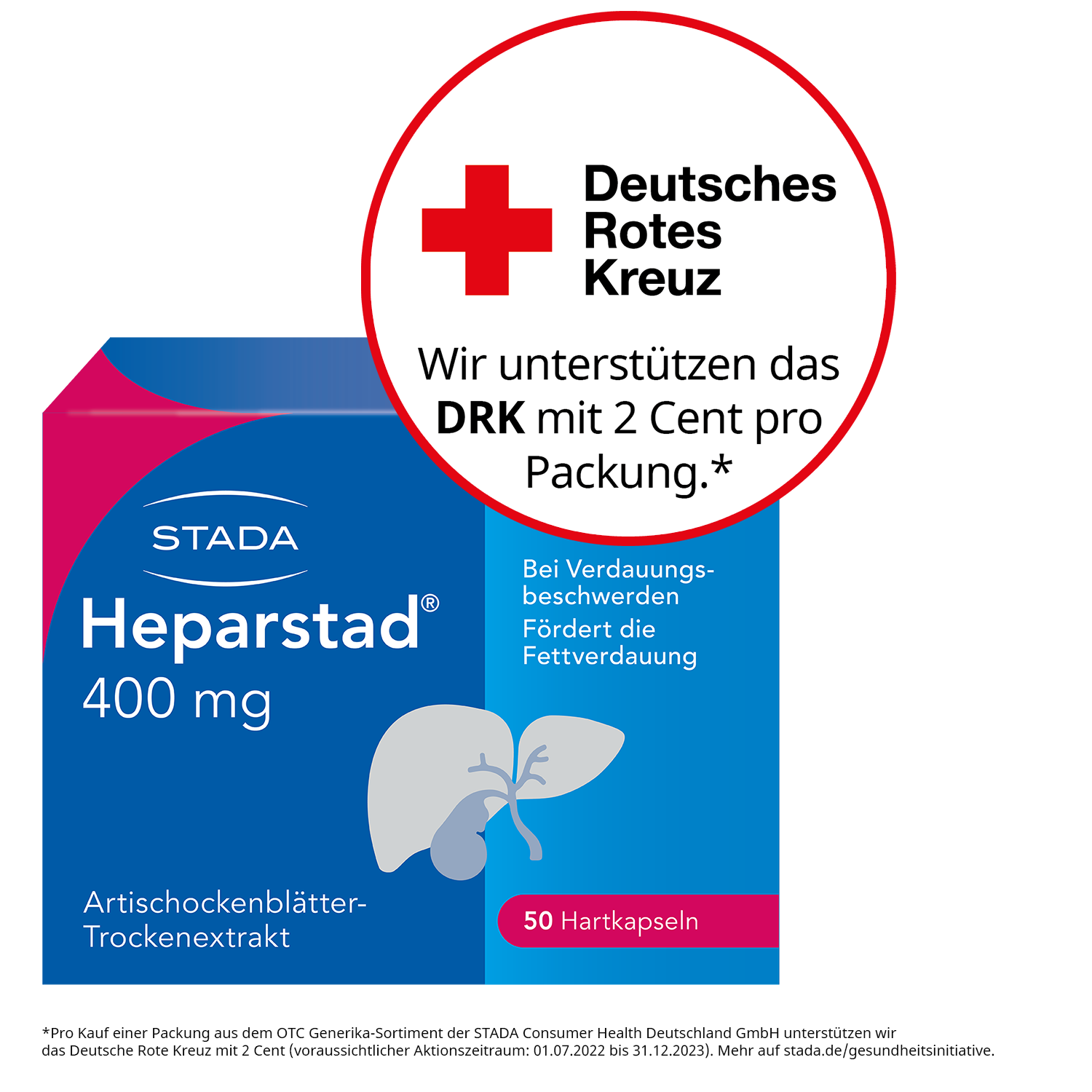 Heparstad® 400 mg Hartkapsel Abbildung für Heparstad® 400 mg Hartkapsel