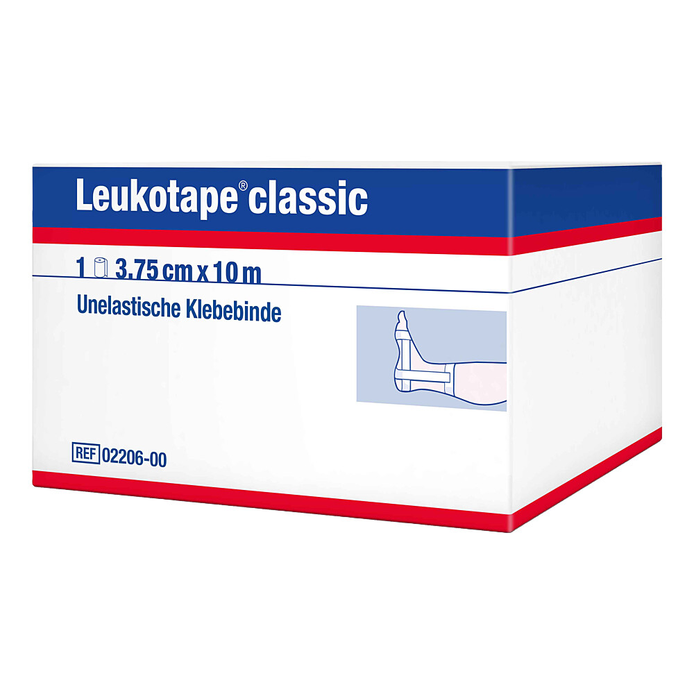 LEUKOTAPE Classic 3,75 cmx10 m weiß Abbildung für LEUKOTAPE Classic 3,75 cmx10 m weiß