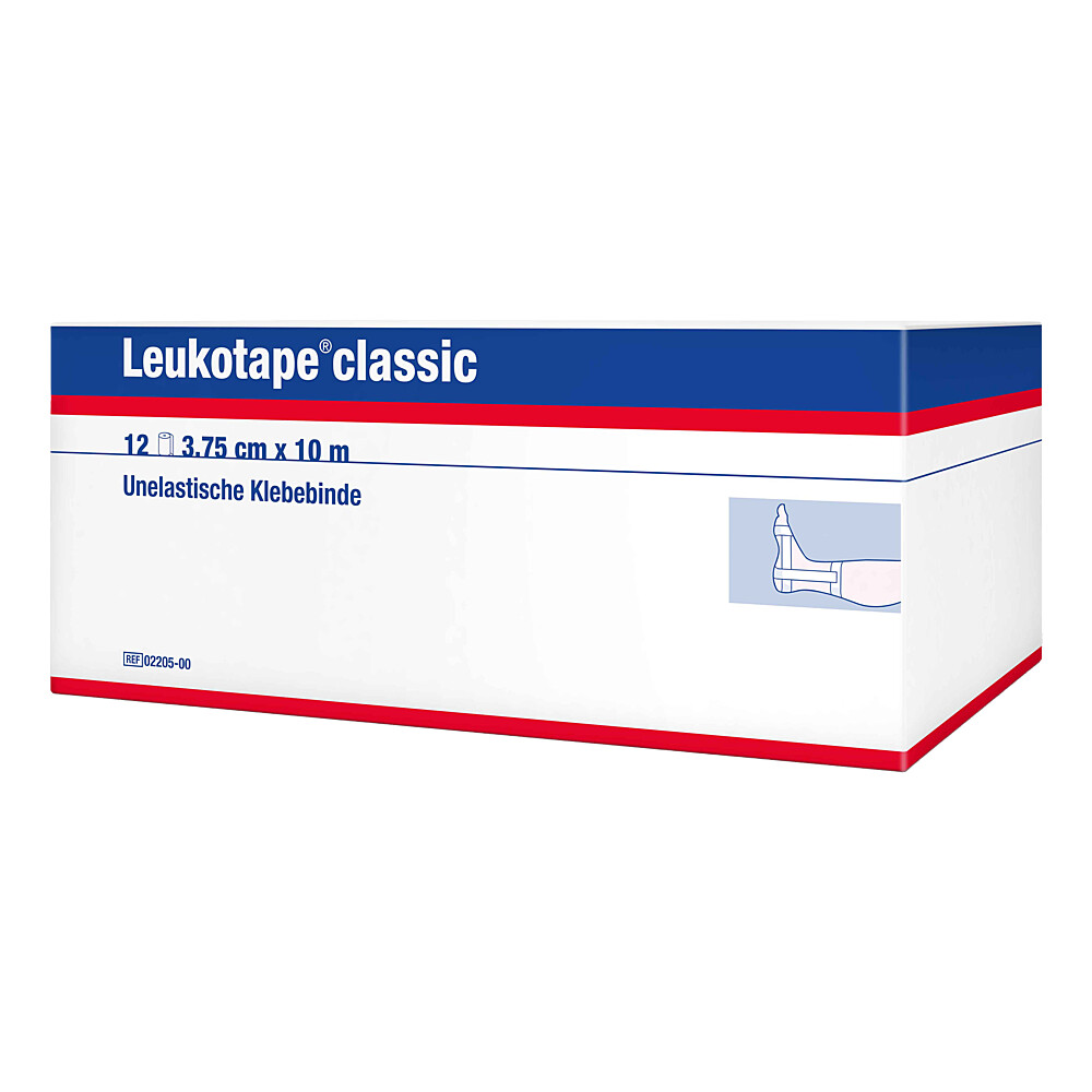 LEUKOTAPE Classic 3,75 cmx10 m weiß Abbildung für LEUKOTAPE Classic 3,75 cmx10 m weiß