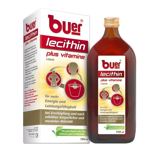 BUER LECITHIN Plus Vitamine flüssig Abbildung für BUER LECITHIN Plus Vitamine flüssig
