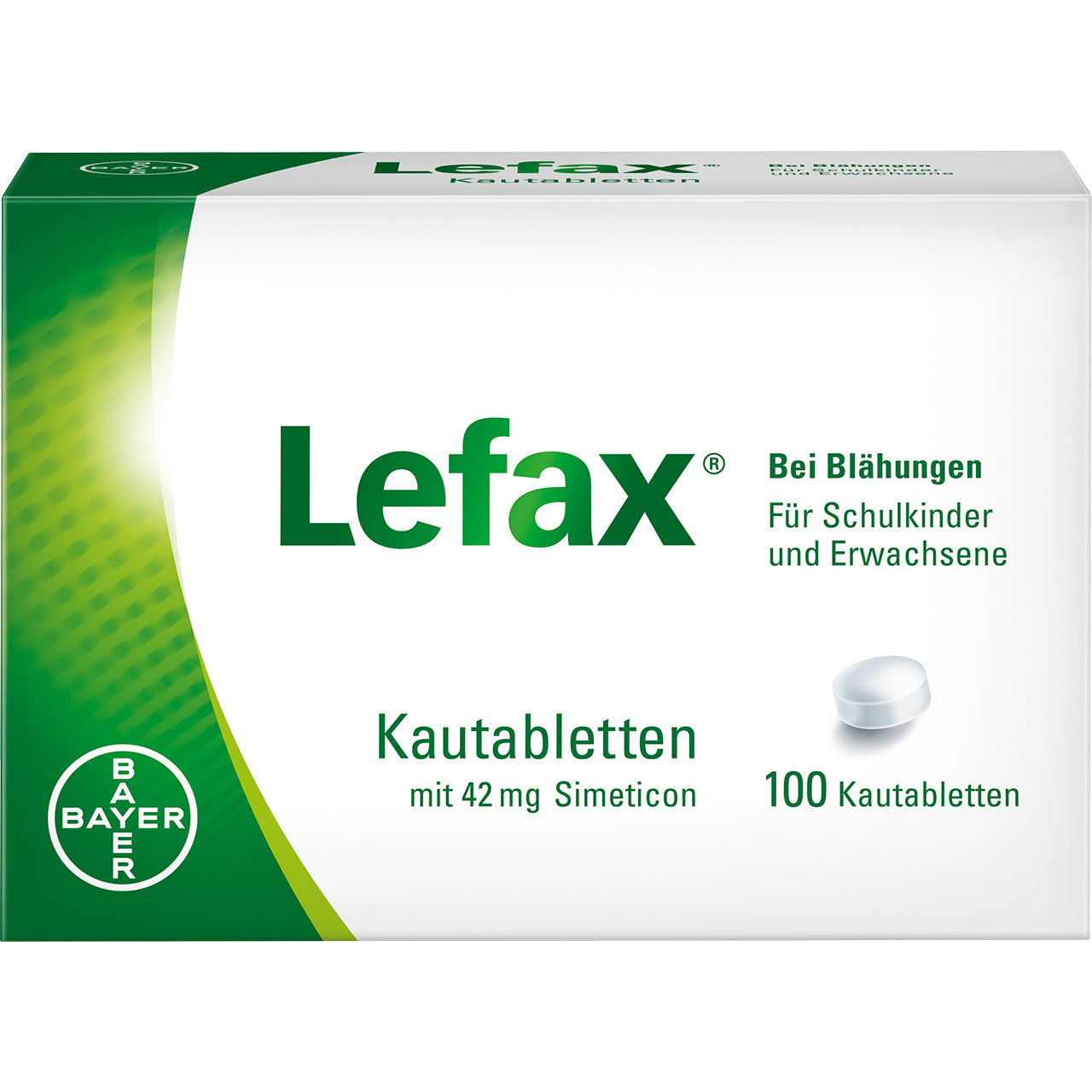 LEFAX Kautabletten Abbildung für LEFAX Kautabletten