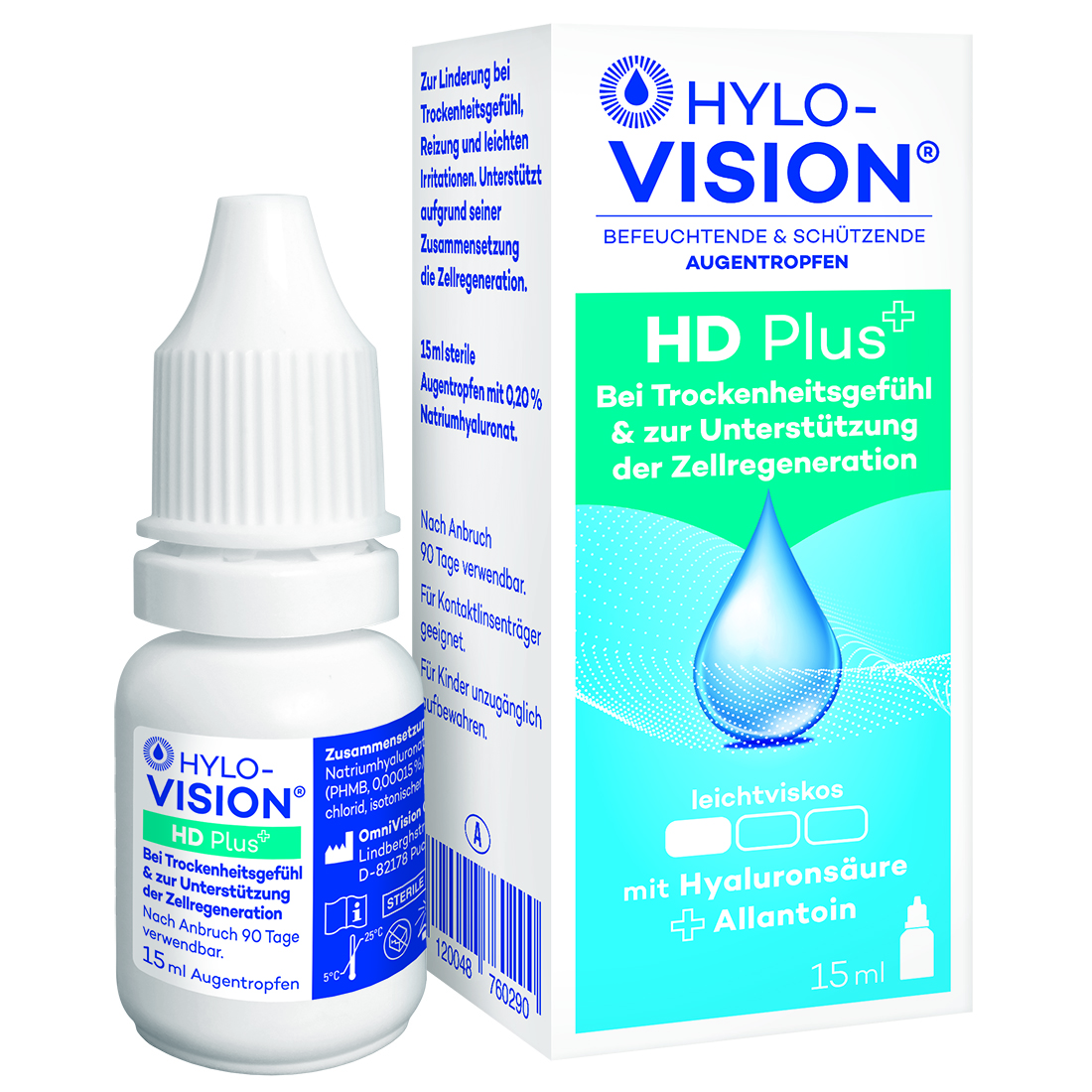 HYLO-VISION HD Plus Augentropfen Abbildung für HYLO-VISION HD Plus Augentropfen