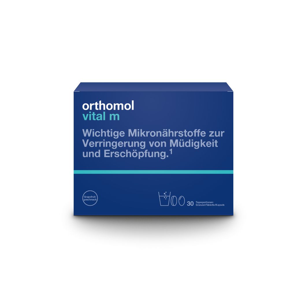 ORTHOMOL Vital M Grapefruit Gran./Kap./TablettenKombip. Abbildung für ORTHOMOL Vital M Grapefruit Gran./Kap./TablettenKombip.