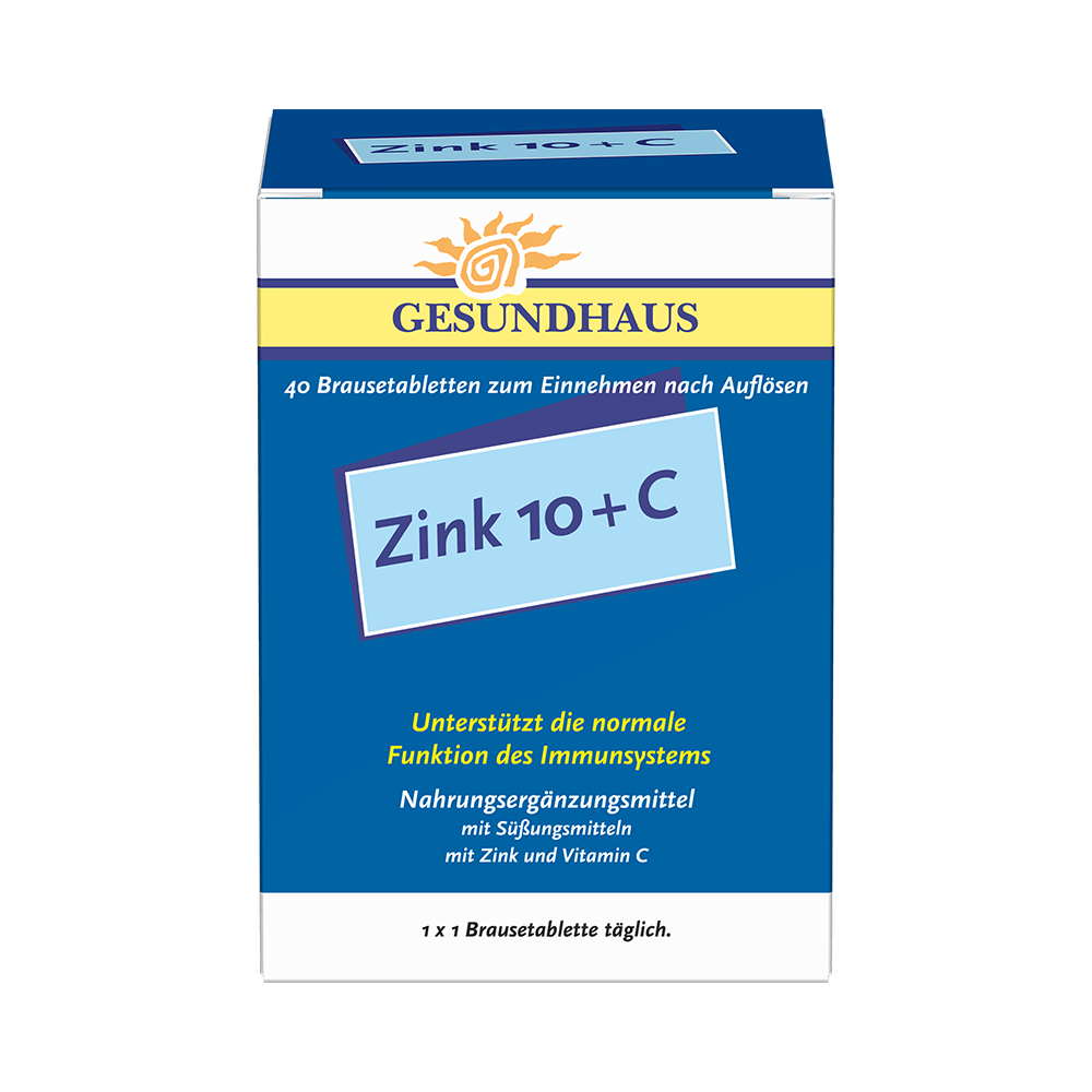 ZINK 10+C Brausetabletten Abbildung für ZINK 10+C Brausetabletten