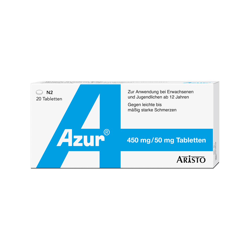 AZUR Tabletten Abbildung für AZUR Tabletten
