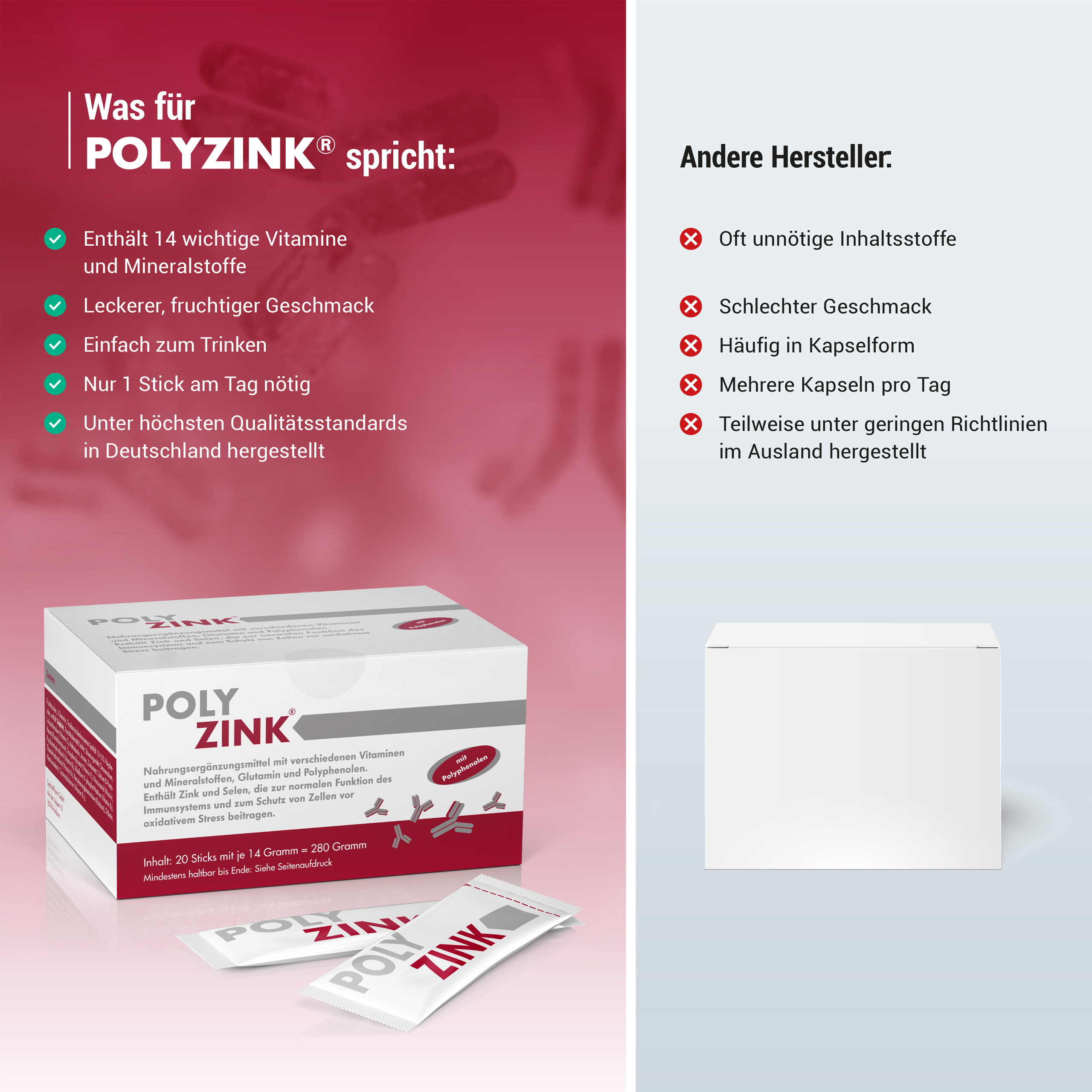 POLYZINK Beutel Abbildung für POLYZINK Beutel
