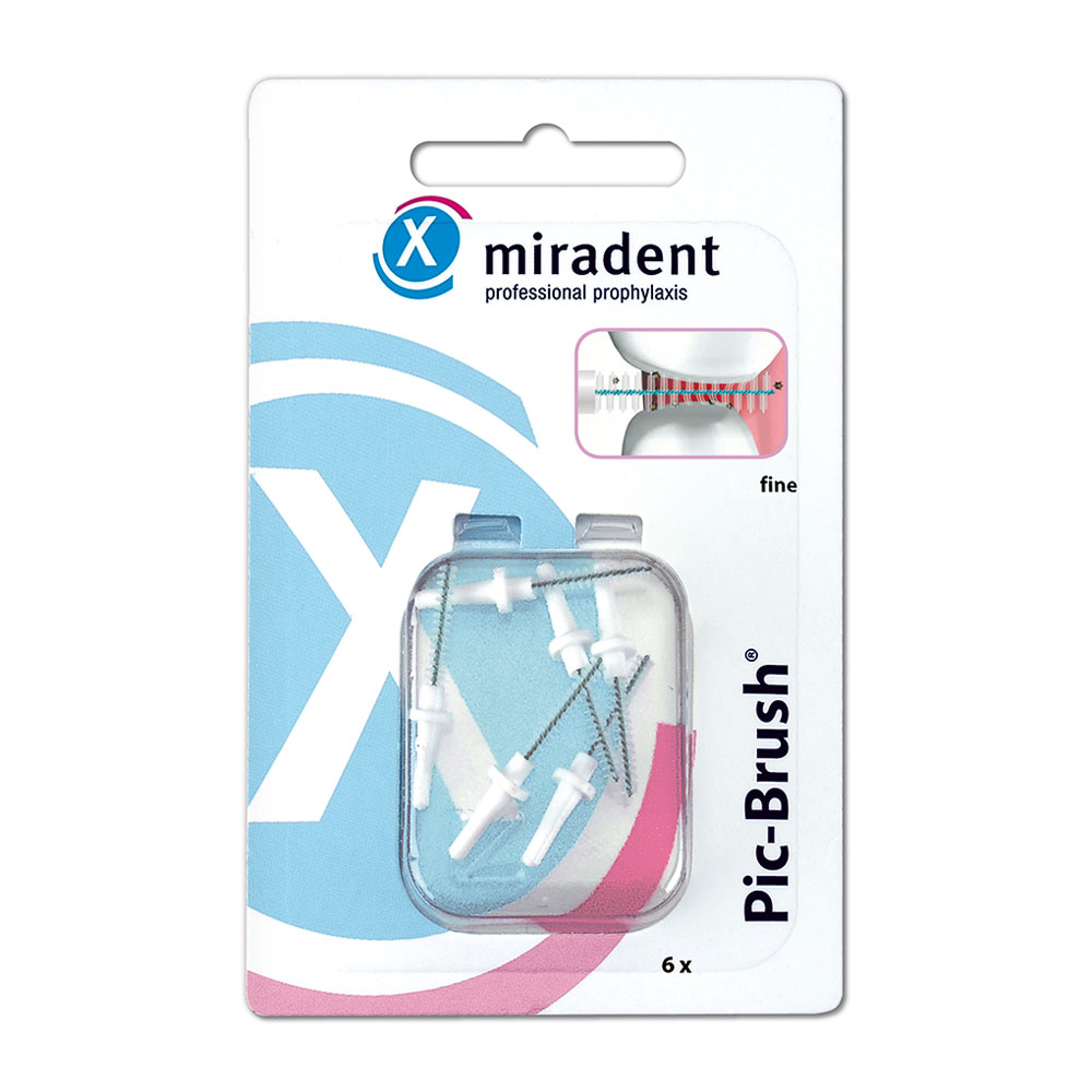MIRADENT Interd.Pic-Brush Ersatzb.fein weiß Abbildung für MIRADENT Interd.Pic-Brush Ersatzb.fein weiß