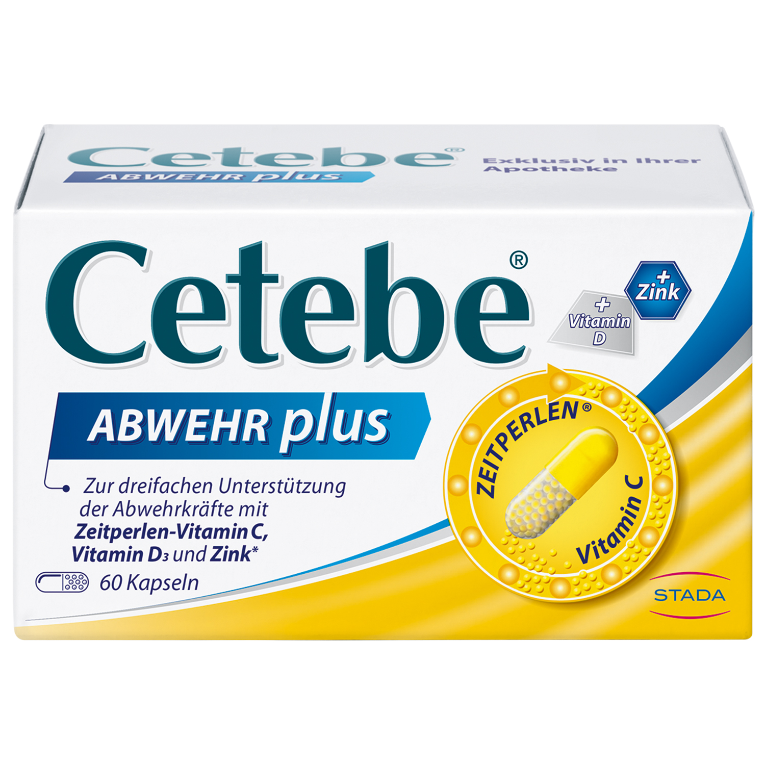 CETEBE ABWEHR plus Vitamin C+Vitamin D3+Zink Kaps. Abbildung für CETEBE ABWEHR plus Vitamin C+Vitamin D3+Zink Kaps.